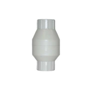 Legend Valve 203-203 1/2" PVC Solvent In-Line Spring Check Valve