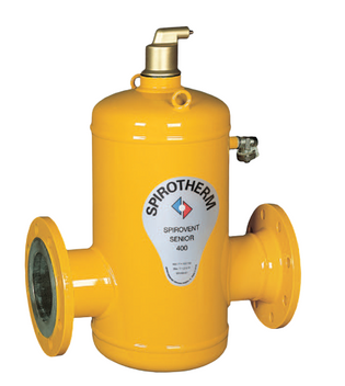 Spirovent VSR400FA 4" Flanged Senior Air Eliminator