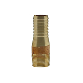 Boshart MAB-100 1" Brass Male Insert Swaged Adapter (Lead Free)