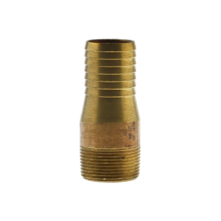 Boshart MAB-125 1 1/4" Brass Male Insert Swaged Adapter (Lead Free)