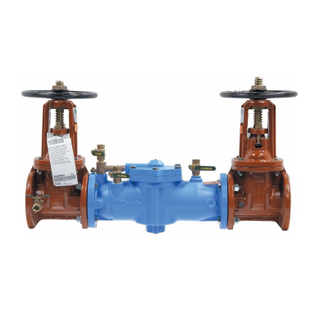 Watts 009-OSY 122651 3" Cast Iron Reduced Pressure Zone Backflow Prevention Assembly OS&Y Shutoff (Lead Free)