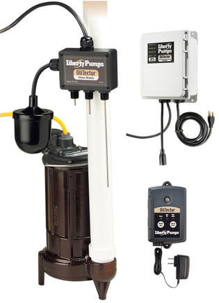 Liberty Pumps ELV250 Elevator Sump Pump System with Oil Tector Control