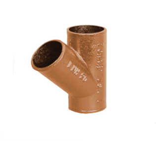 Charlotte Pipe 15443 Edge HP Iron 6" No Hub Wye (HP NH 20)