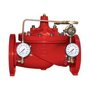 ZURN Wilkins  4" 4-ZW209FPG Globe Body Pressure Reducing Valve For Fire Protection (IPS Grooved Connections)