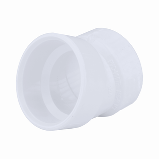 Charlotte Pipe 03420 PVC 324 6" DWV 22.5° Elbow (Hub X Hub)