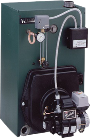 Williamson-Thermoflo OSB-5 - 131K BTU - 83.9% AFUE - Steam Oil Boiler (Burner Not Included)