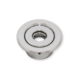 FPPI 2 Piece Chrome Polished Recessed Fire Sprinkler Escutcheon 1/2" IPS