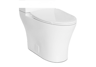 Icera C-3690.01 Muse 2P Rimless Toilet Bowl, White (Bowl Only)