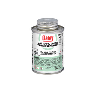 Oatey 30900 4 Oz. ABS To PVC Transition Green Cement