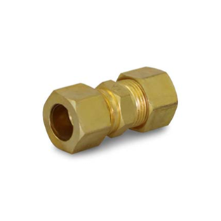 Everflow C62-38-NL 3/8" Compression Brass Union Lead-Free