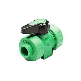 Aquatherm 1090050056 1 1/2" Polypropylene Union Ball Valve With EPDM O-ring