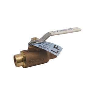 Apollo 70LF20001 3", 2 x Sweat, Lead Free Bronze 2 Piece Ball Valve with Standard Configuration, 600 PSI
