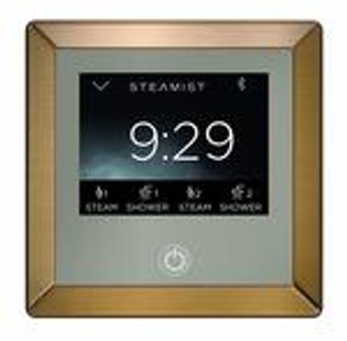 TSC-450 Touch Control for Steamist Steam Shower and Spa, Brushed Bronze, with Steam Head