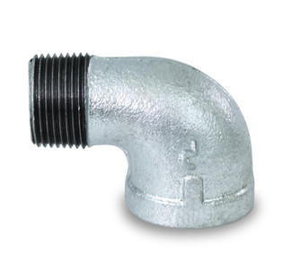 Everflow GMSN0038 3/8" Galvanized Malleable 90° Street Elbow