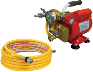 Reed Electric Hydrostatic Test Pump 3/4 H.P, 500 Psi, with 15 ft. hose