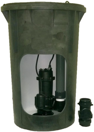 Jackel Pre-Plumbed 1/2 HP Sewage Package (Model: JPACK30S-550T)