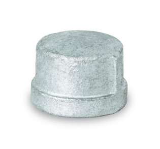 Everflow GMCP0312 3 1/2" Galvanized Malleable Cap