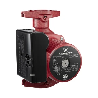 Grundfos 52722520 UPS 43-44 BFC, 1/6 HP, 115V 3-Speed Bronze Circulator Pump
