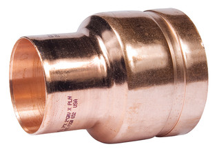 Gruvlok 1330012455 2 1/2" X 1 1/2" Groove X Cup  Copper CTS Concentric Reducer (GM652)