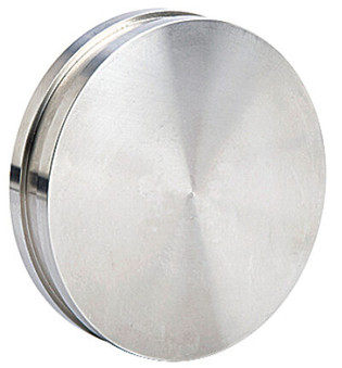 Gruvlok 1330009500 4" Grooved SCH-10 304 Stainless Steel End Cap (7074SS)