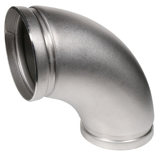 Gruvlok 1330007245 12" Grooved SCH-10 304 Stainless Steel Standard 90° Elbow (A7050SS)