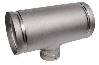 Gruvlok 1330007790 12" X 8" Grooved SCH-10 304 Stainless Steel Reducing Tee (A7061SS)