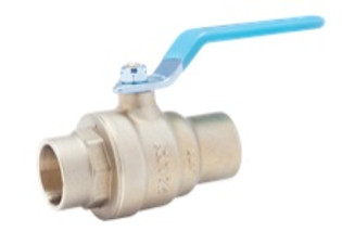 KITZ 859-212 2 1/2" Sweat Ball Valve (Lead-Free)