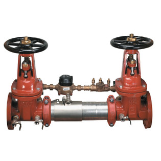 Watts  0111544 2 1/2 In SS Double Check Detector Assembly Backflow Preventer (757DCDA Series)