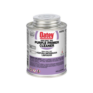 Oatey (30780) 4 oz. CPVC & PVC Purple  Primer/Cleaner