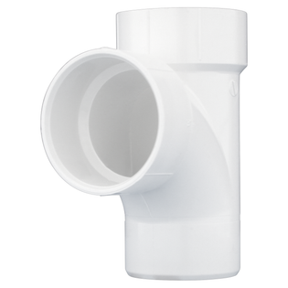 Charlotte Pipe (PVC 00403 1000) 3" DWV Sanitary Tee Street