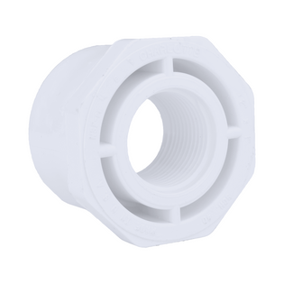 Charlotte Pipe 438-210 1 1/2" X 3/4" PVC Sch. 40, Reducer Bushing (Flush Style, Spigot X FPT)