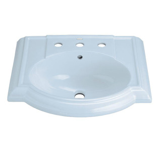 Kohler 2287-8-0 K- Devonshire Bathroom Sink Basin with 8" Centers, White