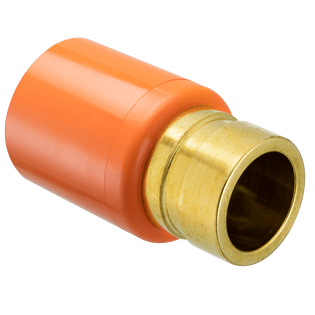 Spears 4233-012, 1-1/4" CPVC FlameGuard Grooved Coupling Adapter (Groove x Socket)