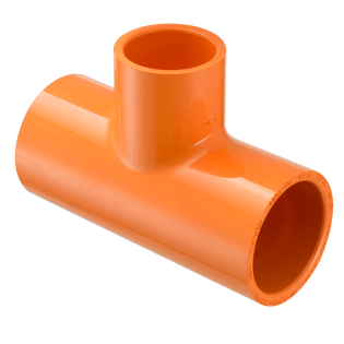 Spears 4201-157, 1-1/4" X 1" X 3/4" CPVC FlameGuard Reducing Tee (Socket x Socket x Socket)
