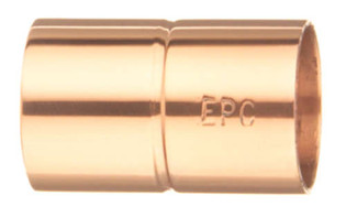 Elkhart 30666 1/8" Copper Coupling with Roll Stop (CxC)