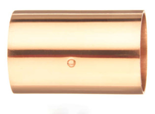 Elkhart 30896 1/4" Copper Coupling with Stop (CxC)
