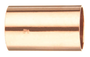 Elkhart 30950 3/8" Copper Coupling Without Stop (C x C)