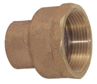 Elkhart 59258 3" Cast Brass Female Adapter Lead-Free (C x F)