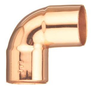 Elkhart 31260 1/8" Copper 90° Elbow (C x C)