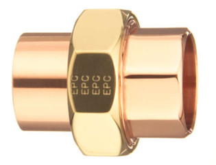 Elkhart 33585 1 1/4" Copper Union (C X C)