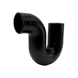 Charlotte Pipe 00543 4" Cast Iron No Hub Deep Seal P-Trap