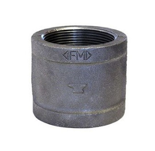 Anvil 1/4" Black Malleable Iron Right Hand Coupling (Class 150 Standard)
