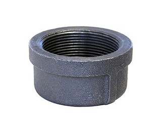 Anvil 318900602 1" Black Malleable Iron Cap (Class 150 Standard)