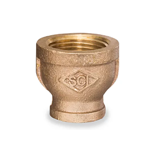 SCI 4385004670 3" X 2 1/2" Brass Reducing Coupling Lead-Free