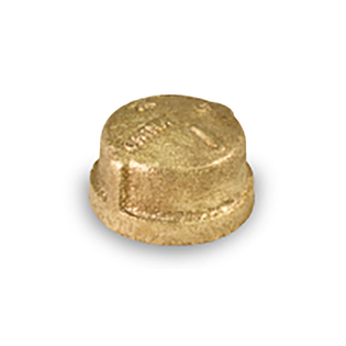Everflow BRCA0112-NL 1 1/2" Brass Cap Lead-Free