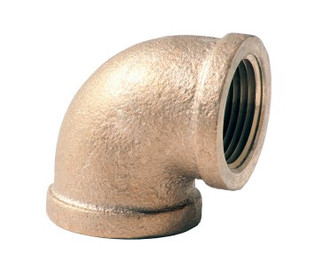 Merit Brass XNL101-04 1/4" Brass 90° Elbow Lead-Free