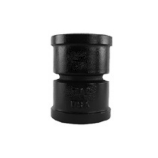 Charlotte Pipe 02486 2" Cast Iron Double Hub Fitting