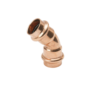 Mueller PF03055 1 1/2" Copper 45° Small Elbow (P X P)