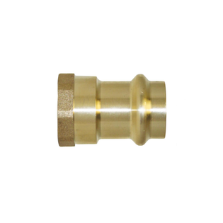 Apollo 10075760 ApolloPress 803 2" Press X FPT Copper Press Small Diameter Female Adapter Lead Free (P x FPT)