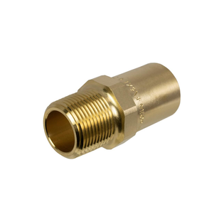 Apollo 10075820 ApolloPress 804R-2 1/2" Press X 3/4" MPT Copper Press Small Diameter Male Reducing Street Adapter (FTG x MPT)